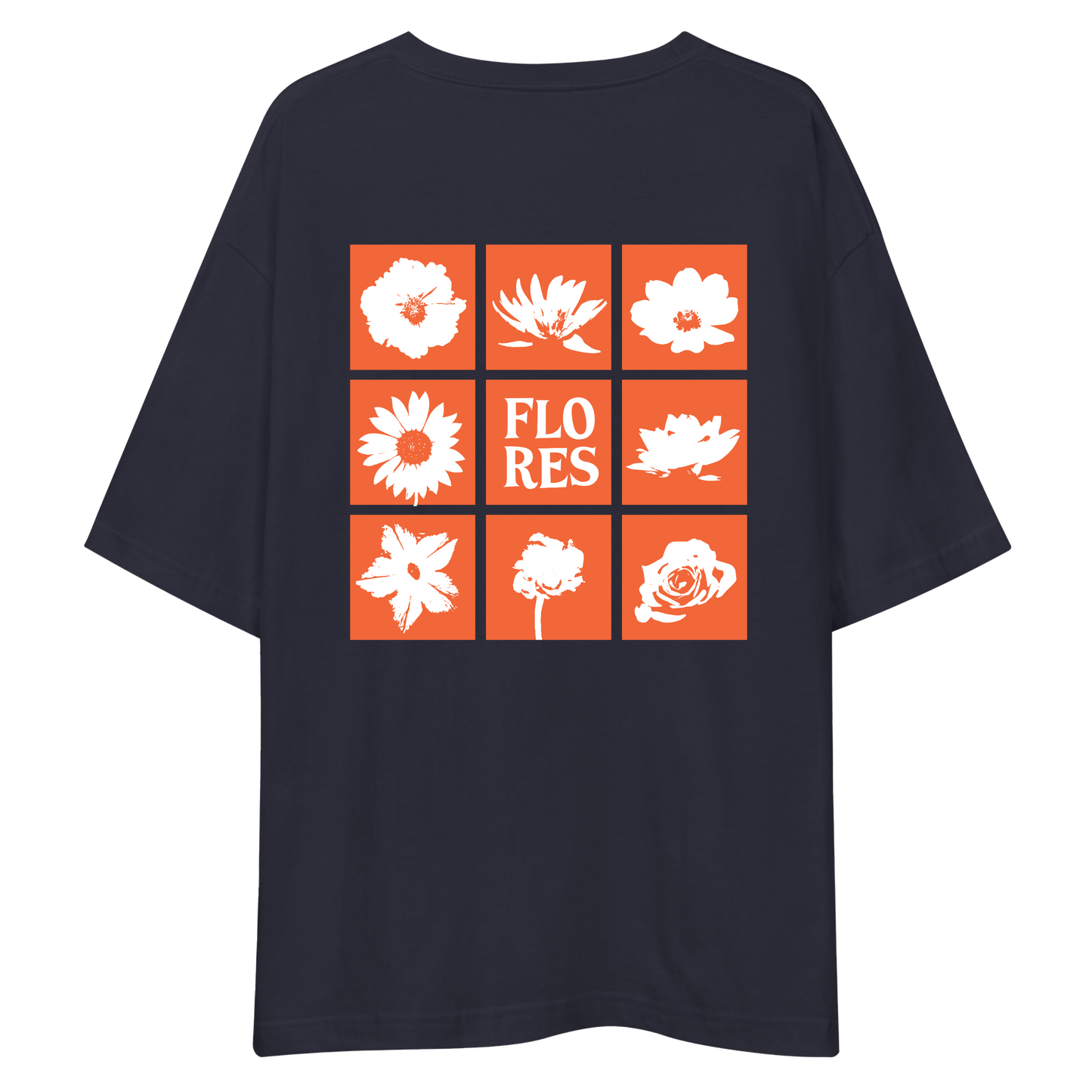 Flores Drop Shoulder Tee (UNISEX)