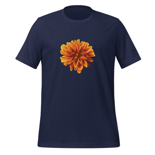 Dahlia Flower Regular Fit Tee (UNISEX)