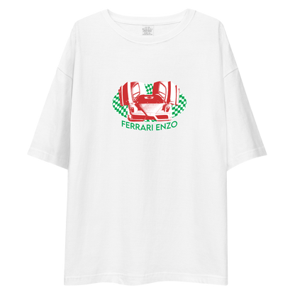 Ferrari Enzo Drop Shoulder Tee (UNISEX)