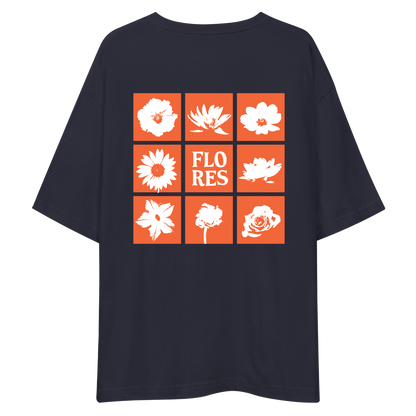 Flores Drop Shoulder Tee (UNISEX)