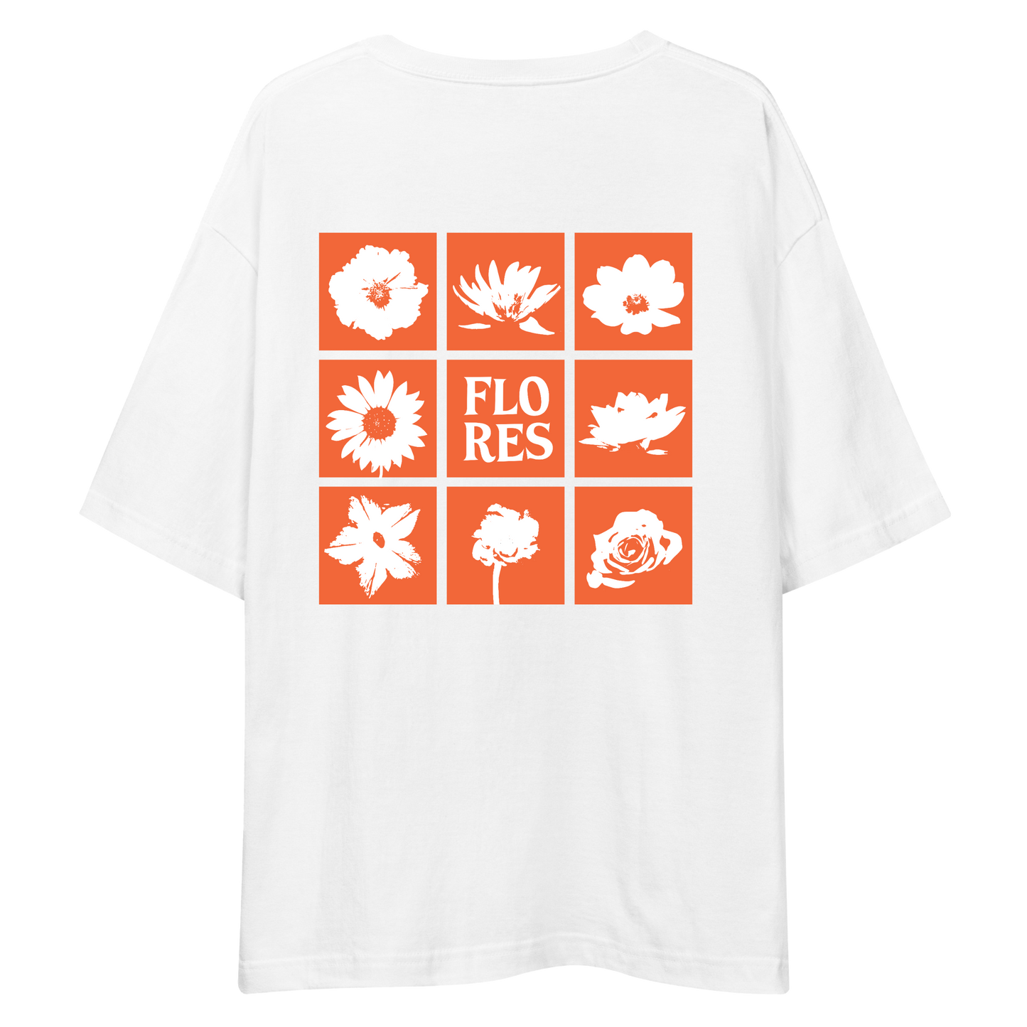 Flores Drop Shoulder Tee (UNISEX)