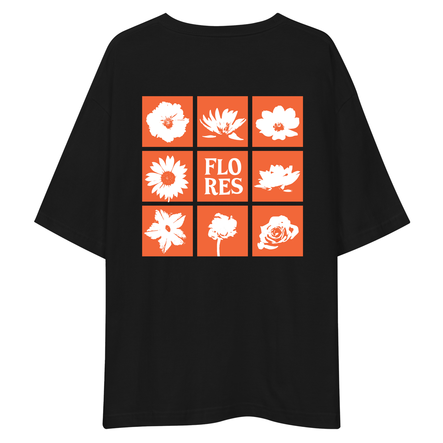 Flores Drop Shoulder Tee (UNISEX)