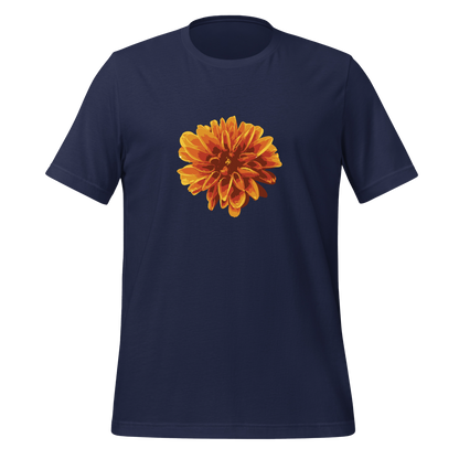 Dahlia Flower Regular Fit Tee (UNISEX)