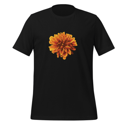 Dahlia Flower Regular Fit Tee (UNISEX)